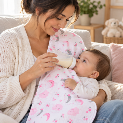 LANGES BEBE pratique pour de tendres moments