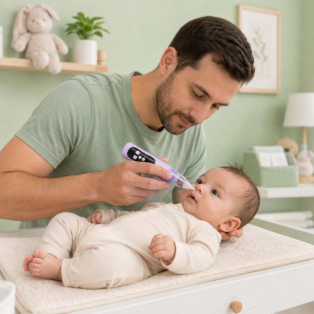 mouchage au mouche bébé électrique avant le dodo