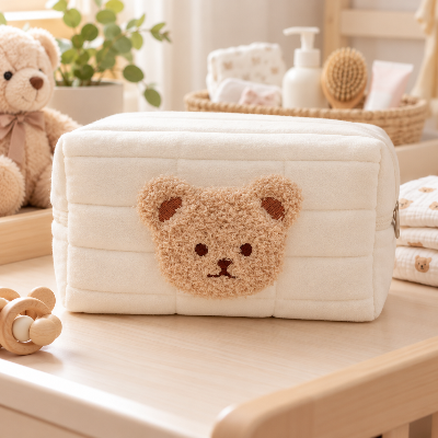 Trousse de toilette BEBE ourson clair