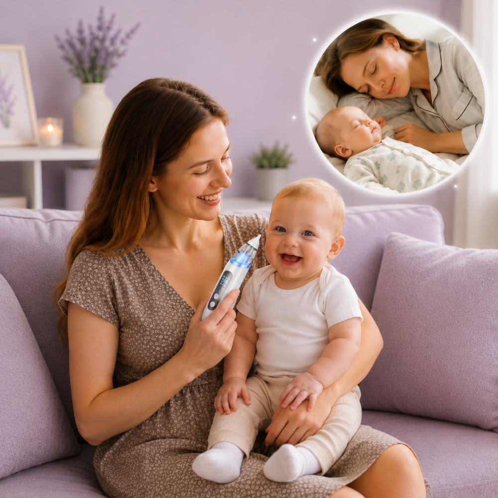 aspirateur nasal bébé pour une bonne nuit