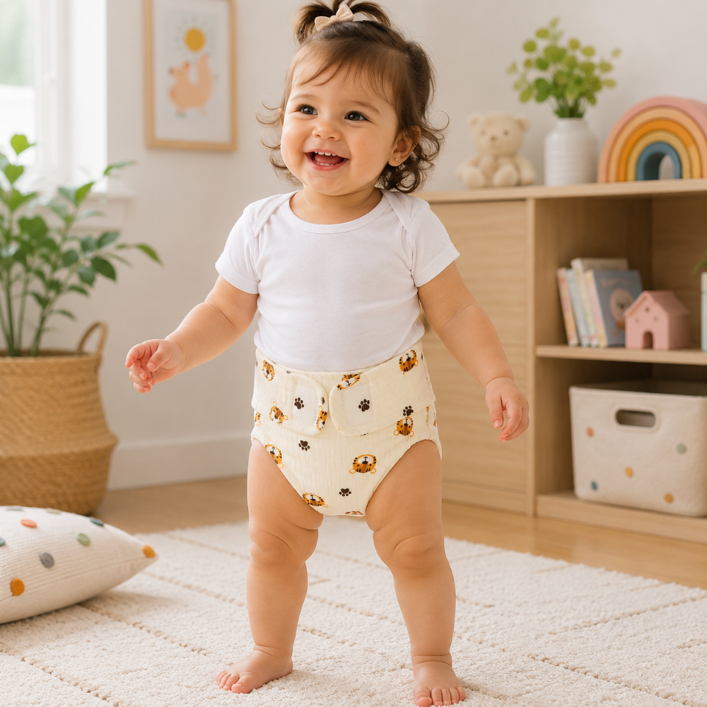 culottes d'apprentissage avec joli motif