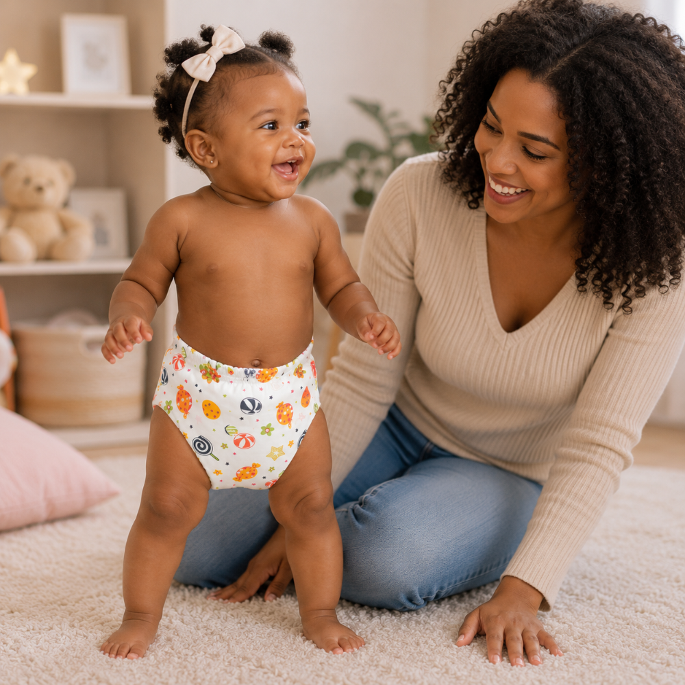 culotte d'apprentissage pour une nouvelle étape