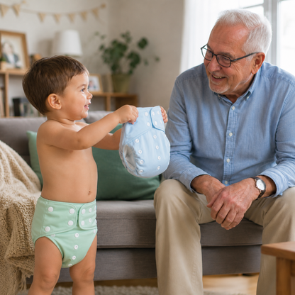 culotte d'apprentissage qui fait grandir votre bébé