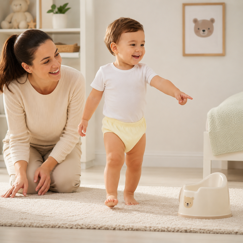 la culotte d'apprentissage qui aide votre bébé à grandir