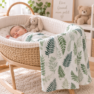 lange bébé confortable