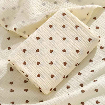 lange bébé petits coeurs