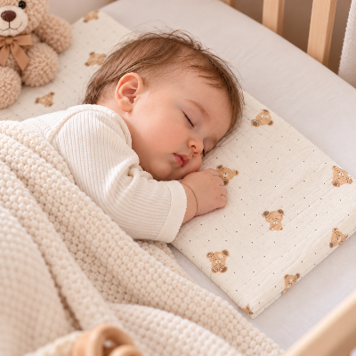 lange pour bébé en cas de reflux