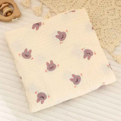 lange pour bébé tête de lapin
