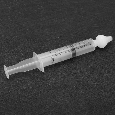 Mouche bébé manuel seringue d'irrigation avec serum physiologique