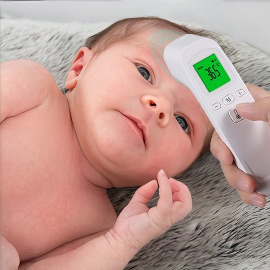 thermomètre frontal dès la naissance