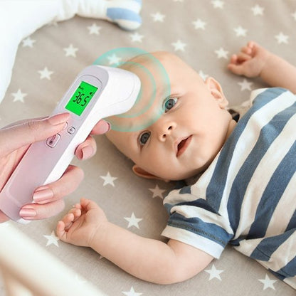 Thermomètre frontal avec lumiere