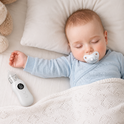 un nez soulager avec le mouche bébé électrique,un dodo de qualité
