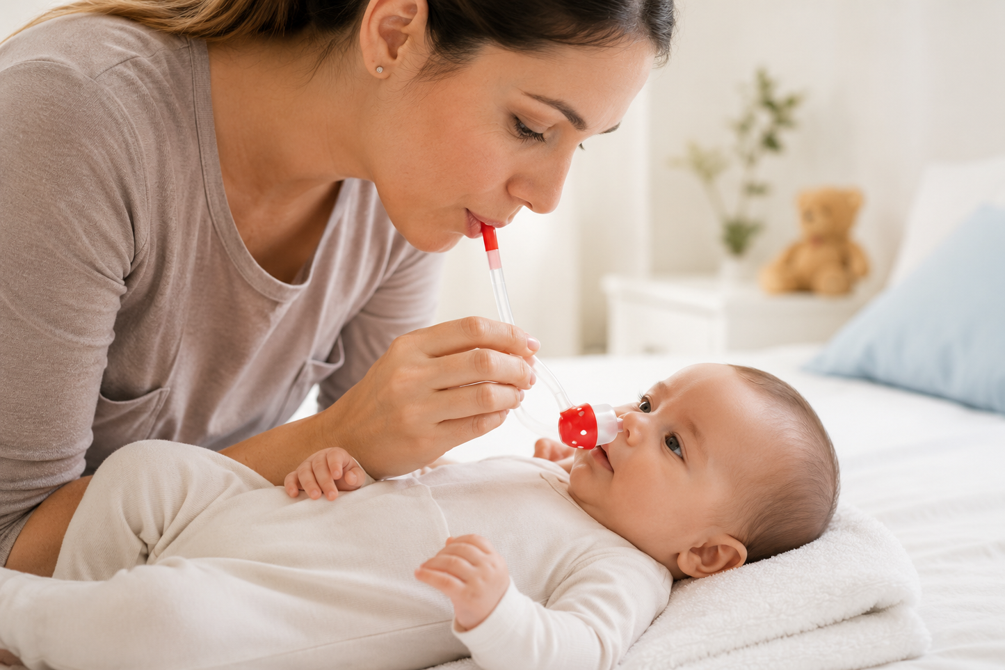 utilisation du mouche bébé avant le dodo